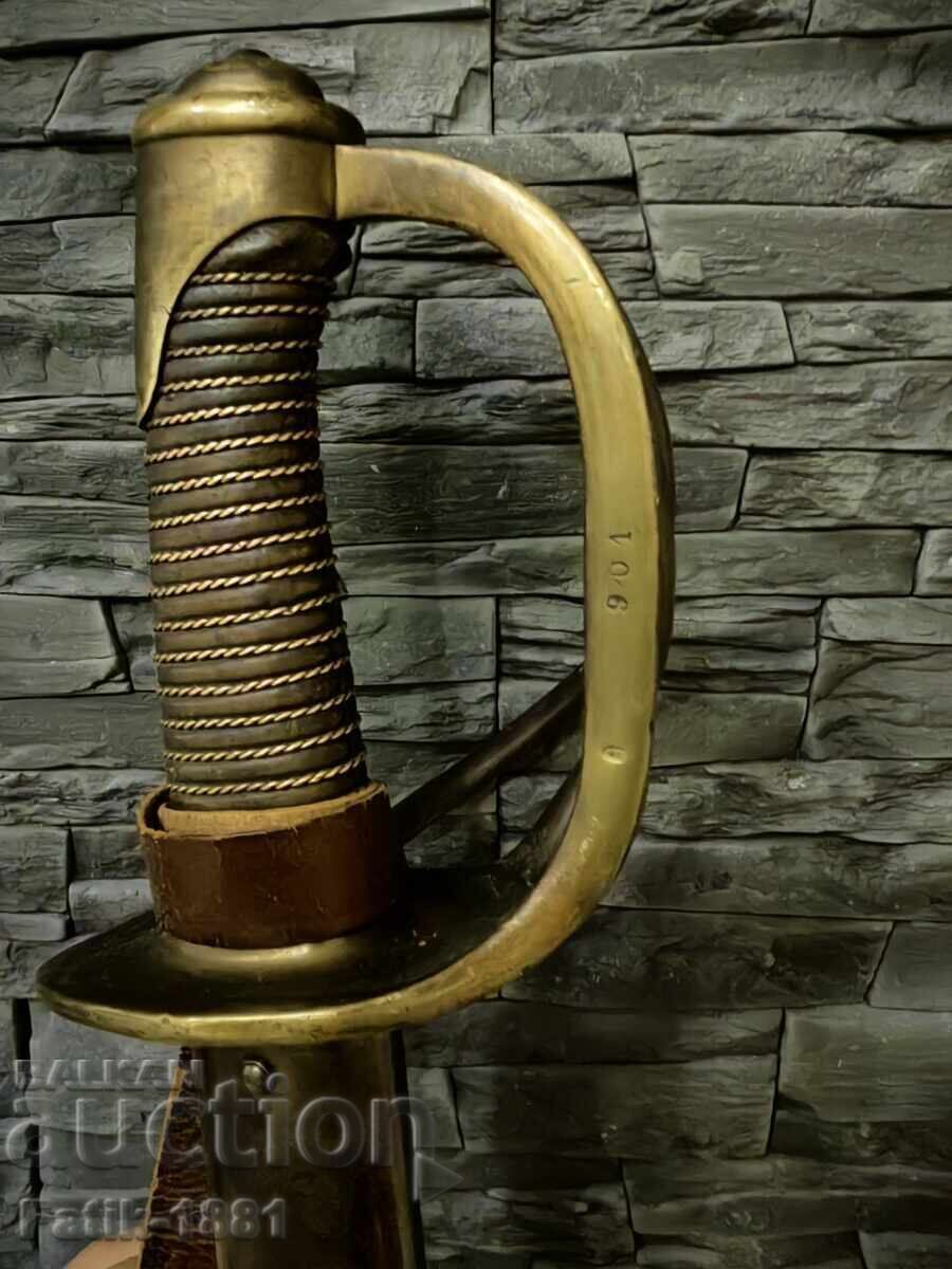 Сабя - Френска Кавалерийска Бойна ,Темляк Кания. - 6