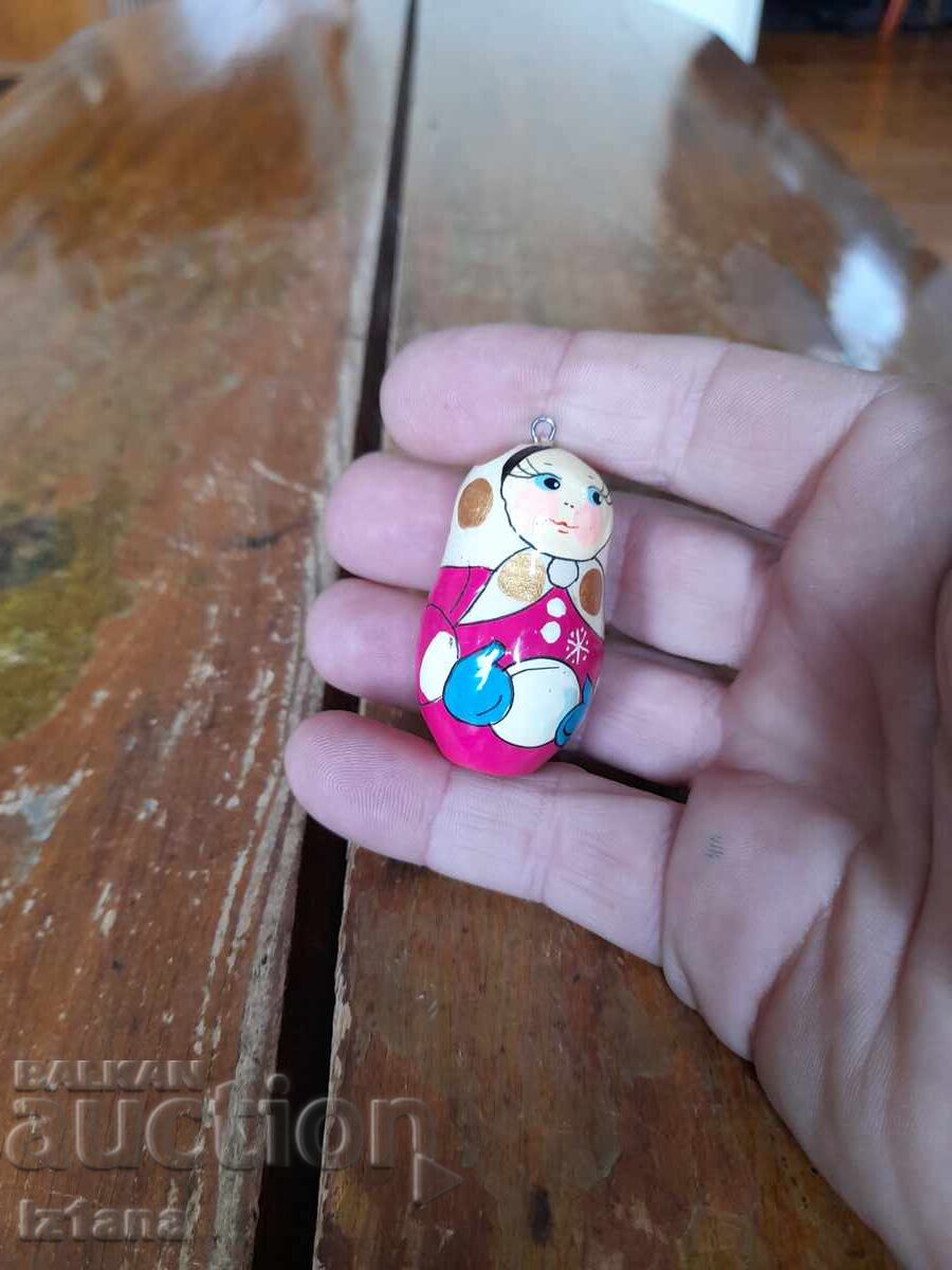Breloc vechi matrioșka cu preț € 13.00 | 25.43 BGN Breloc vechi matrioșka cu preț € 13.00 | 25.43 BGN