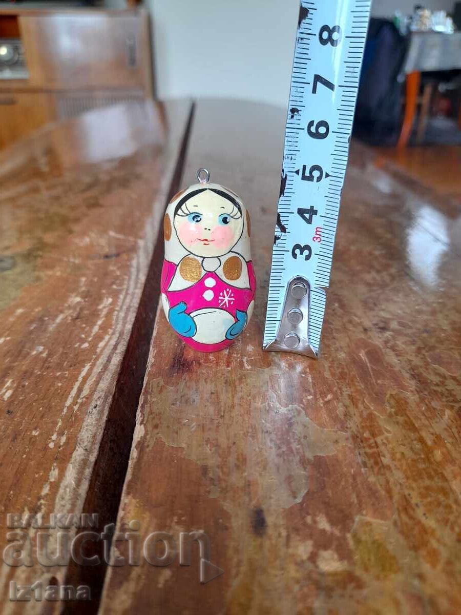 Breloc vechi matrioșka - 5 Breloc vechi matrioșka - 5