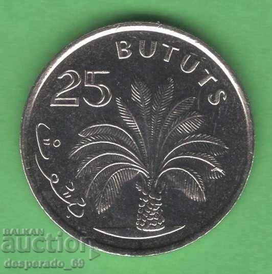 (¯`'•.¸ 25 bututi 1998 GAMBIA UNC ¸.•'´¯)