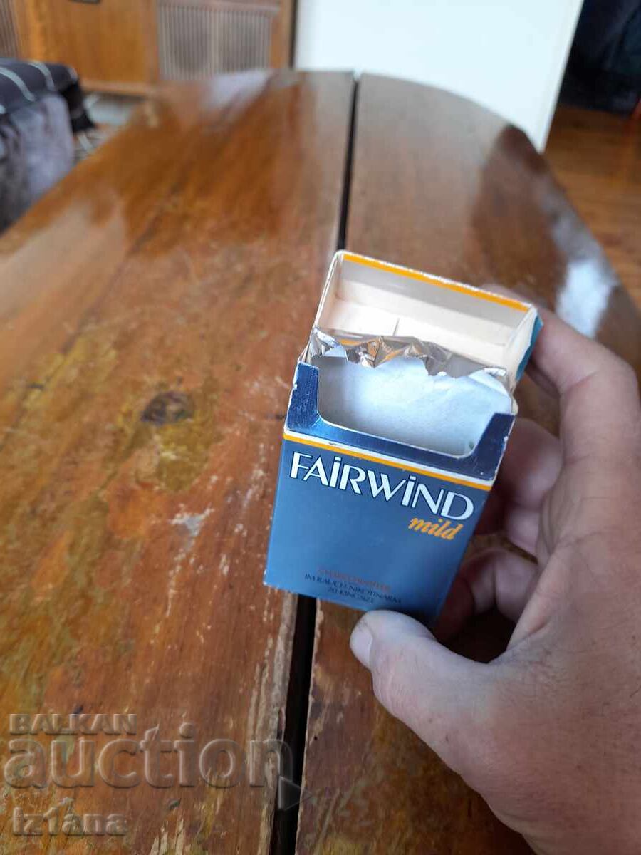 Стара кутия от цигари Fairwind - 6