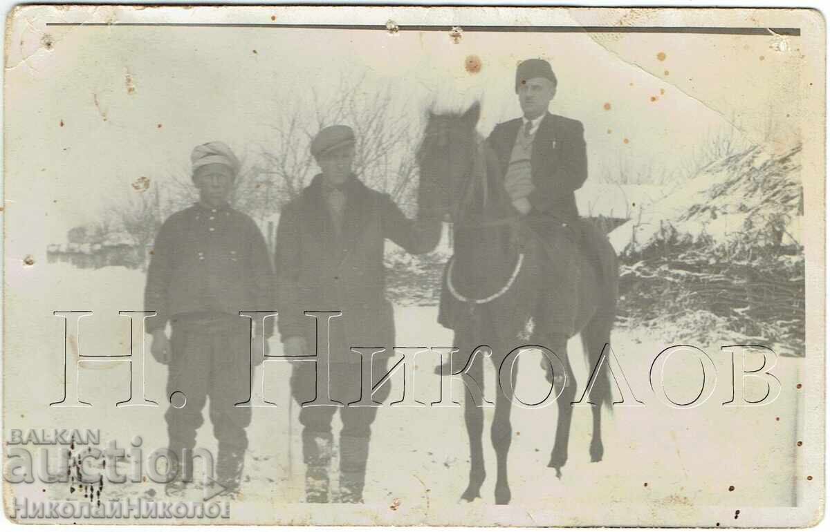 1937 FOTOGRAFIE VECHE FOTOGRAFIATĂ CU VELITO ȘI IBRIAM ZH230