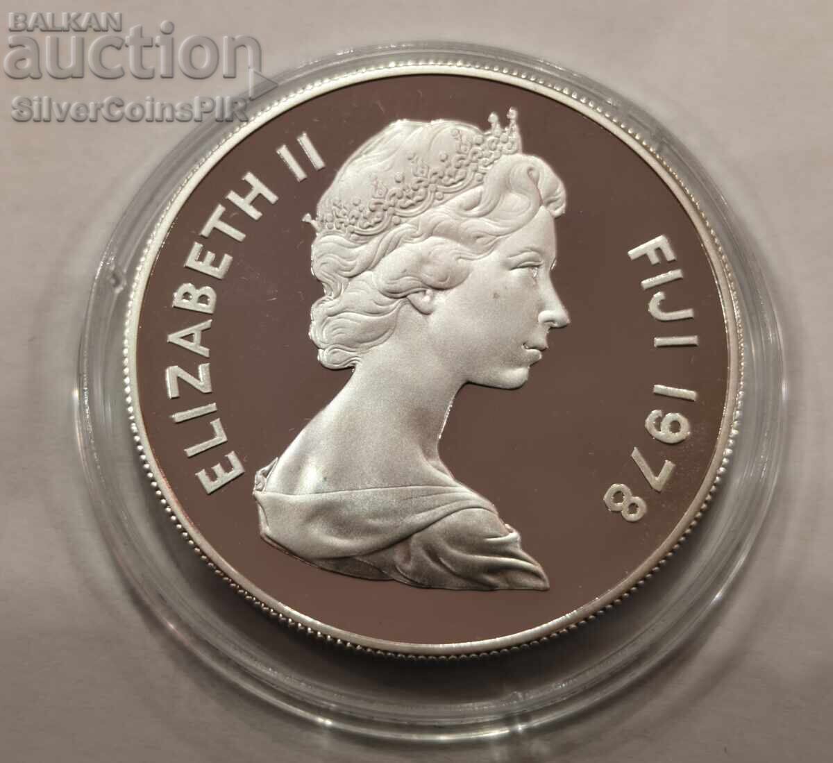 Сребро 20$ 1978 Фиджи Застрашени Животни - 5