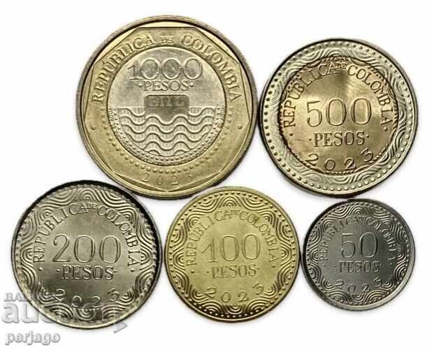 Colombia UNC set coins 2023 with price € 8.00 | 15.65 BGN