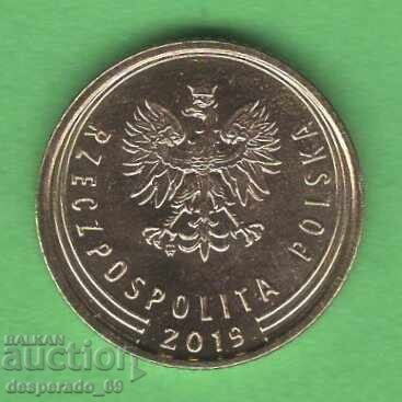 (¯`'•.¸ 1 γρόσι 2019 ΠΟΛΩΝΙΑ UNC- ¸.•'´¯) με τιμή € 0.10 | 0.20 BGN