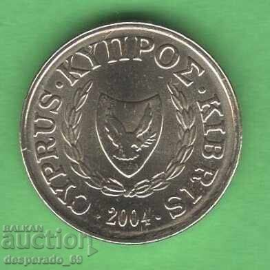 (¯`'•.¸ 1 cent 2004 CIPRU UNC ¸.•'´¯) cu preț € 0.40 | 0.78 BGN