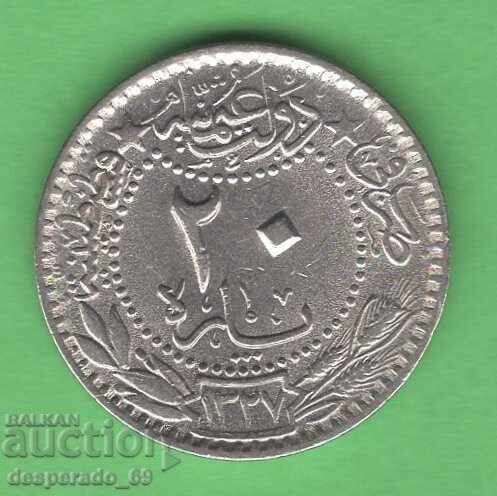 (¯`'•.¸ 20 Para 1914 TURKEY ¸.•'´¯)