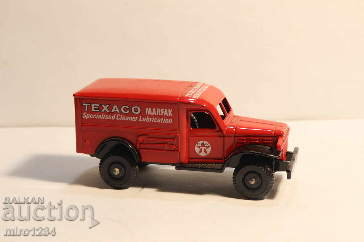 Аукцион LLEDO  1/43?  TEXACO   КОЛИЧКА  ИГРАЧКА  РЕТРО  МОДЕЛ