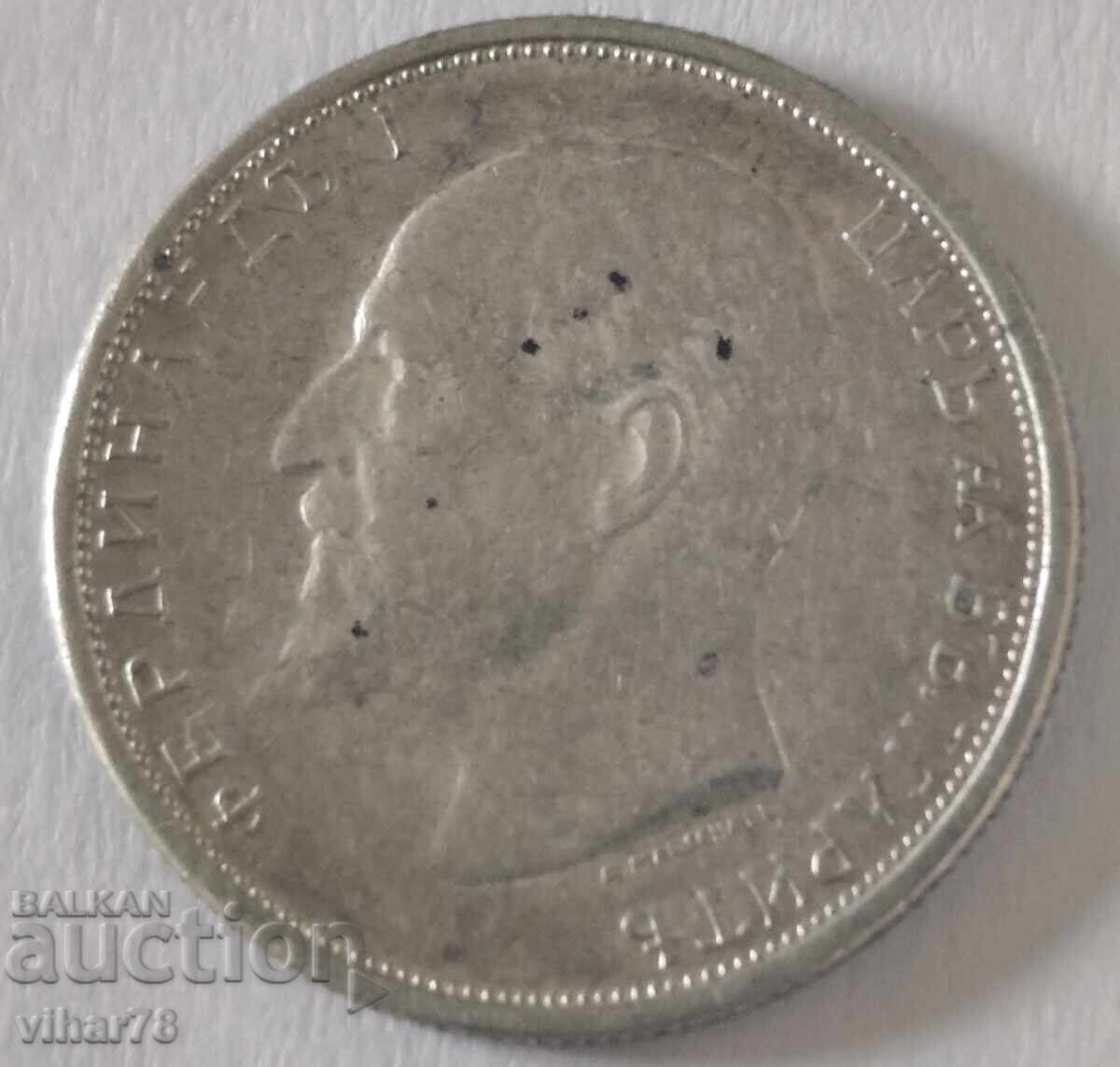 Monedă de argint 50 de cenți 1913 - 5