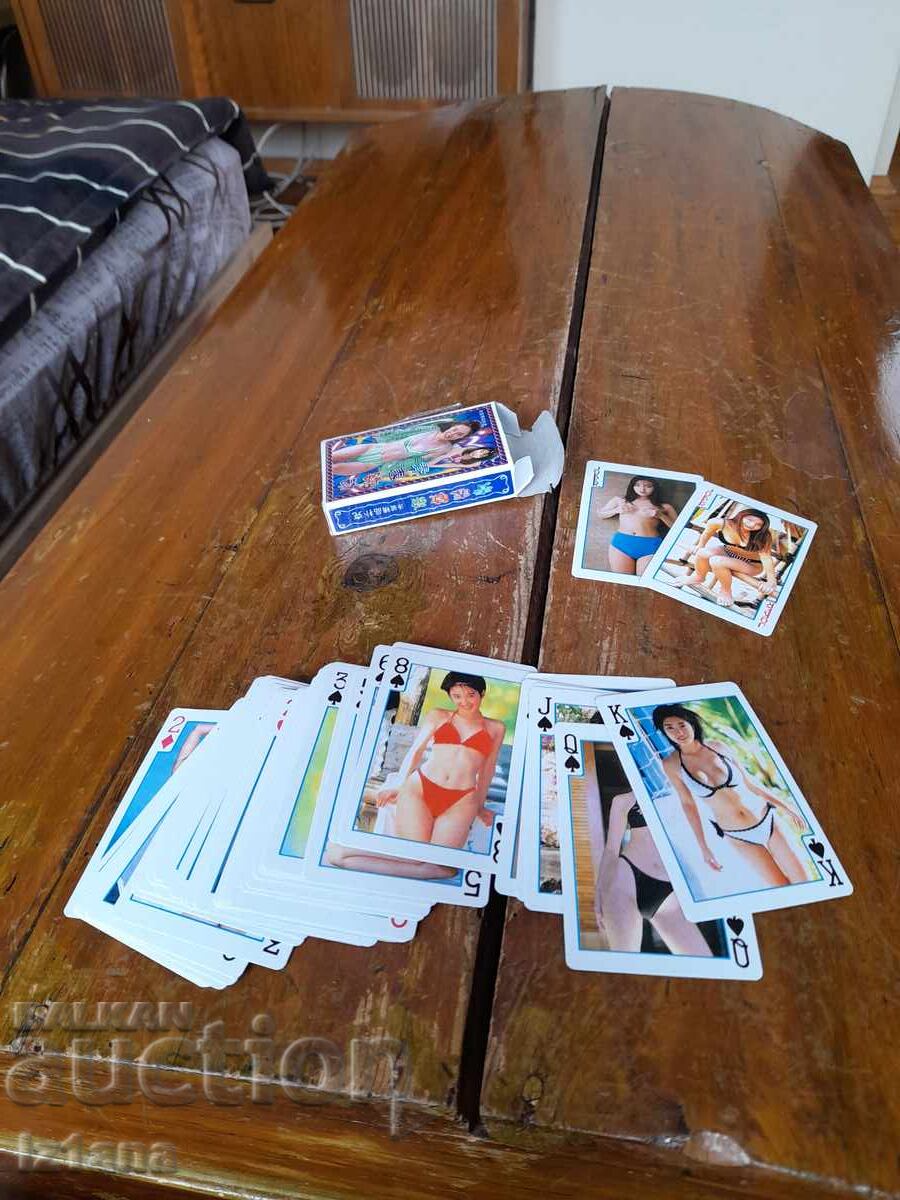 Licitație Cărți de joc erotice vechi