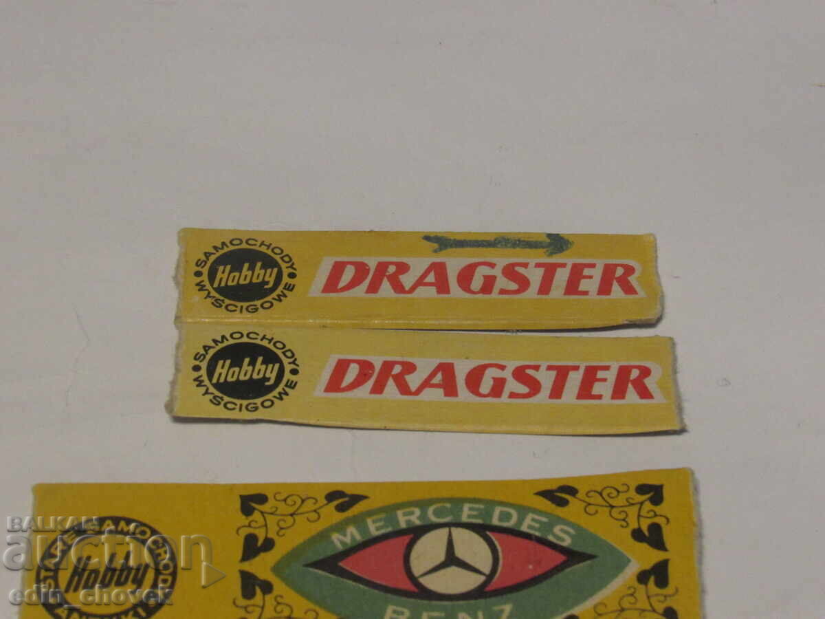 Стари антикварни страници от кутийки на колички Estetyka - 5