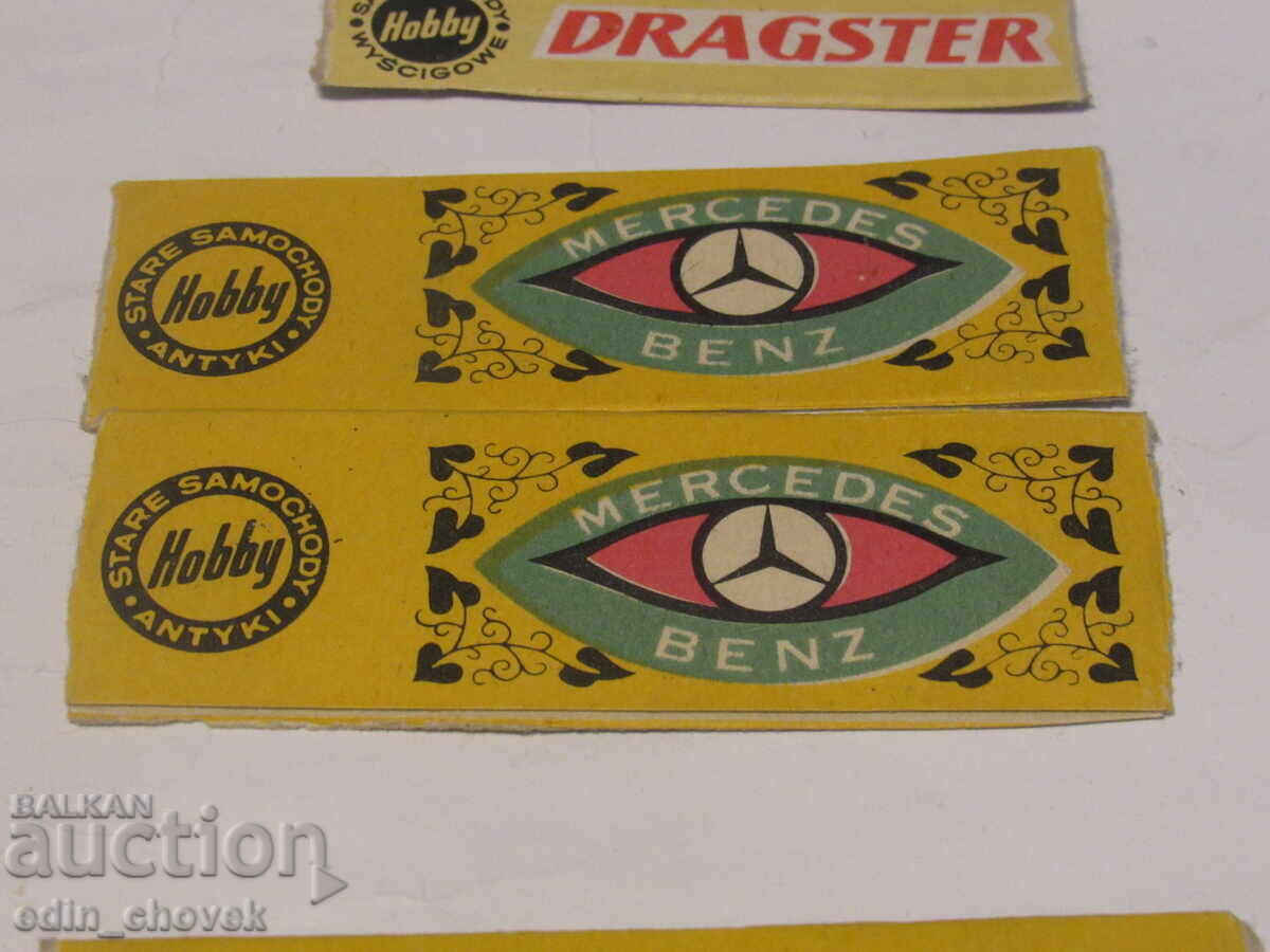 Стари антикварни страници от кутийки на колички Estetyka - 6