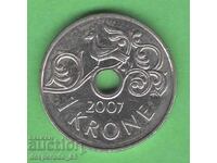 (¯`'•.¸ 1 κορώνα 2007 ΝΟΡΒΗΓΙΑ ¸.•'´¯)