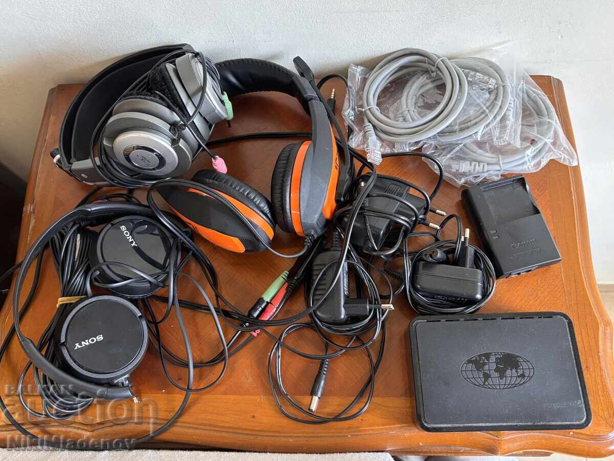 Lot de echipamente electronice, router, căști și altele, FĂRĂ PREȚ DE REZERVĂ! - 6