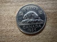 Καναδάς - 5 σεντ (1965)