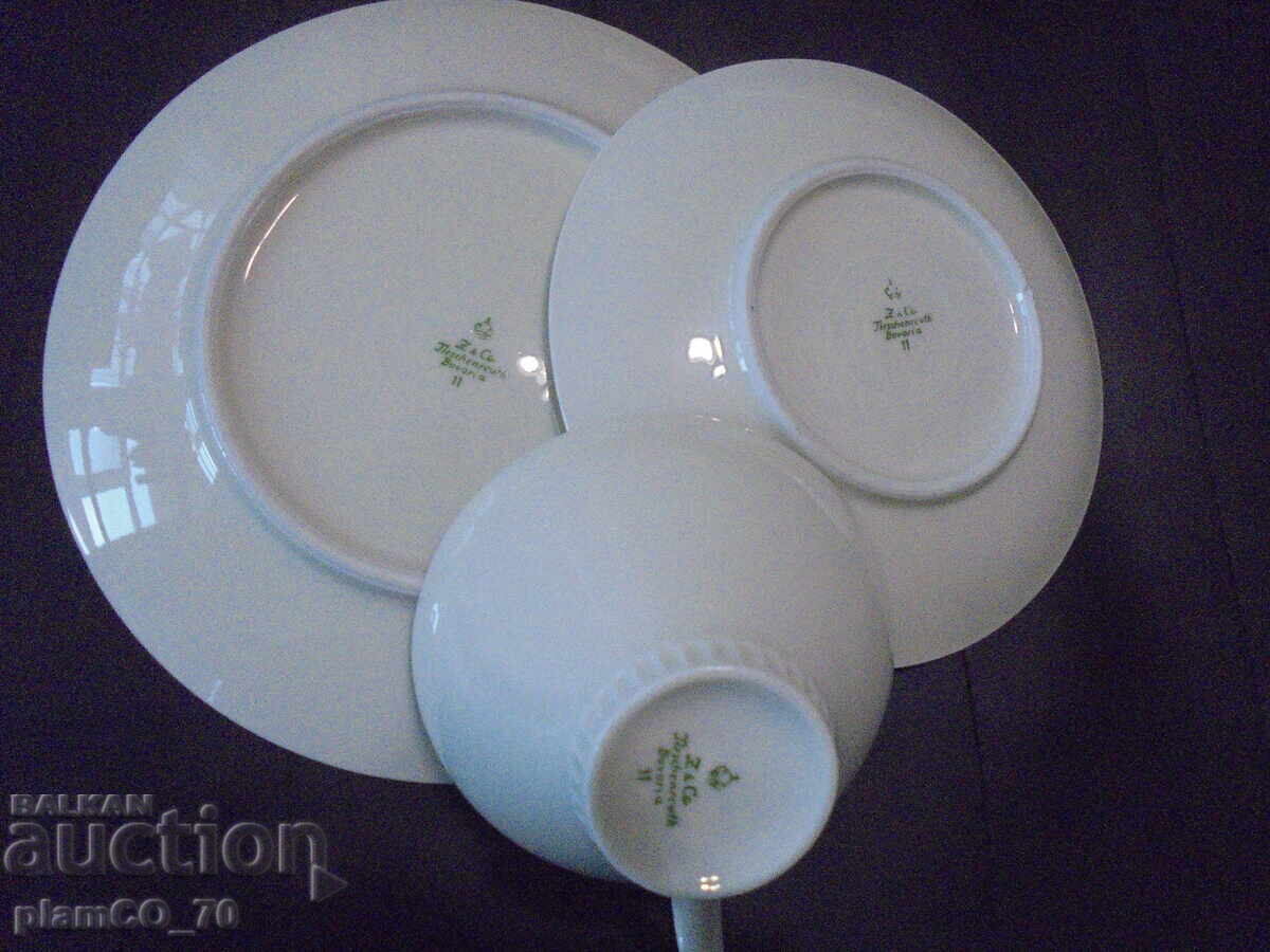 Licitație №*8515 Set de porțelan triplu Z&Co Tirschenreut Bavaria