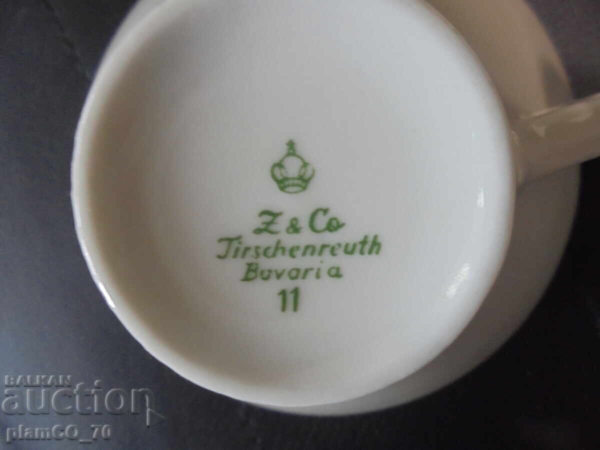 №*8515 Set de porțelan triplu Z&Co Tirschenreut Bavaria - 5