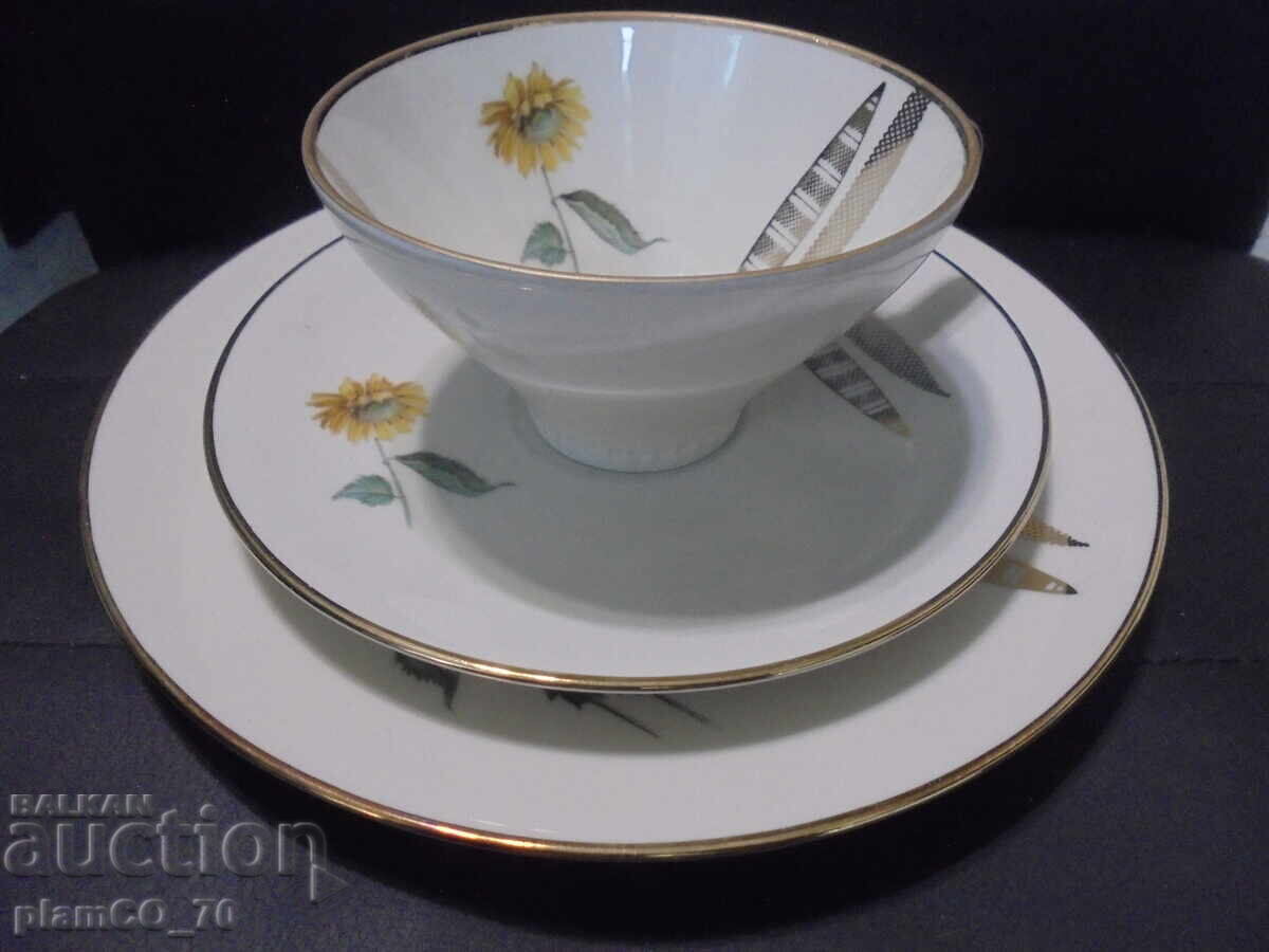 №*8515 Set de porțelan triplu Z&Co Tirschenreut Bavaria
