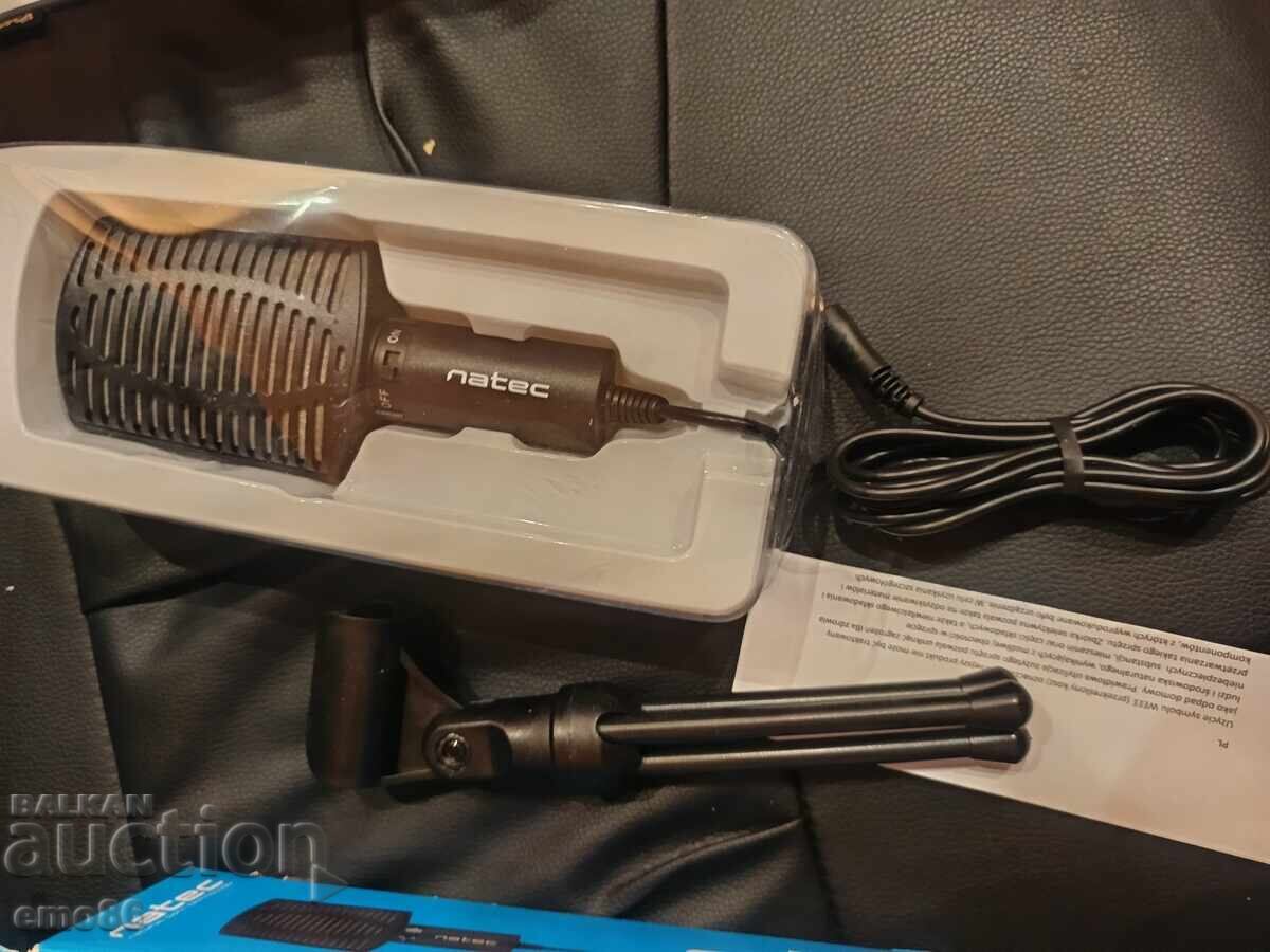 Licitație Microfon Natec + stativ NOU