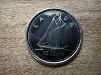 Canada - 10 cenți (2002) - 50 de ani de domnie a Reginei