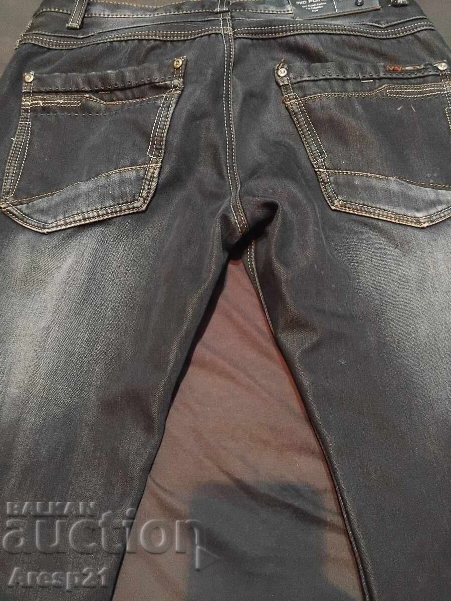 Licitație Blugi negri Denim Licitație Blugi negri Denim