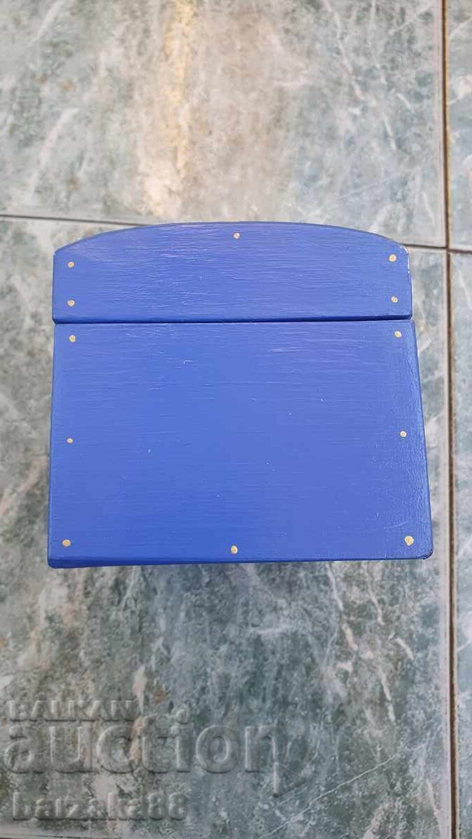 Ξύλινο ζωγραφισμένο κουτί του Αγίου Φραγκίσκου - 5