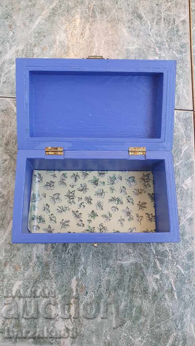 Ξύλινο ζωγραφισμένο κουτί του Αγίου Φραγκίσκου - 6