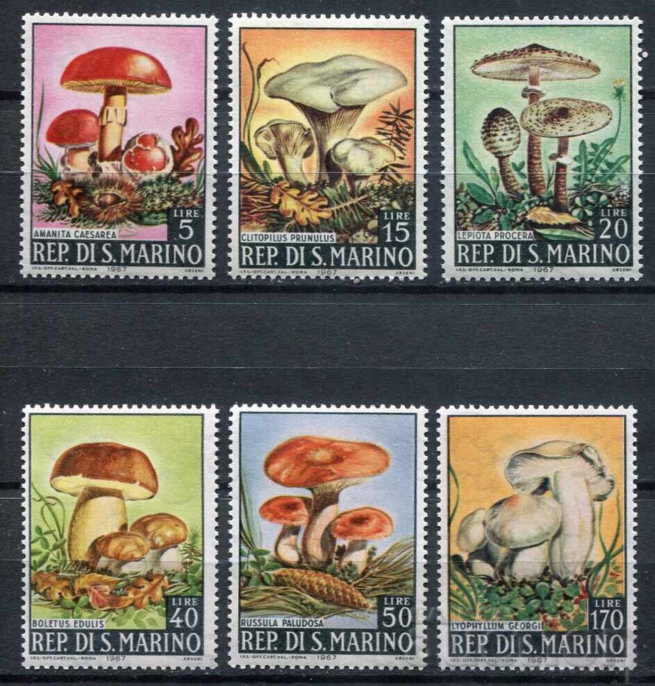 Сан Марино 1967г. MnH - Флора, гъби