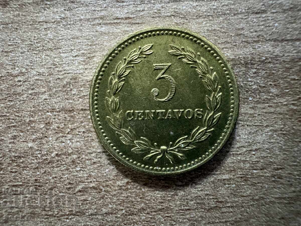 Ελ Σαλβαδόρ - 3 centavos (1974)