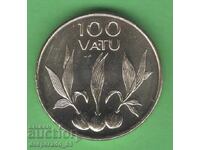 (¯`'•.¸   100 вату 2008  ВАНУАТУ UNC-  ¸.•'´¯)