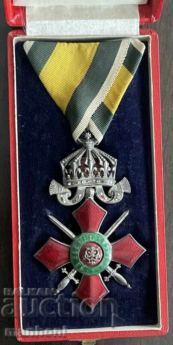 6357 Regatul Bulgariei, Ordinul pentru Merit Militar, clasa V, cu coroană cu preț € 275.00 | 537.86 BGN