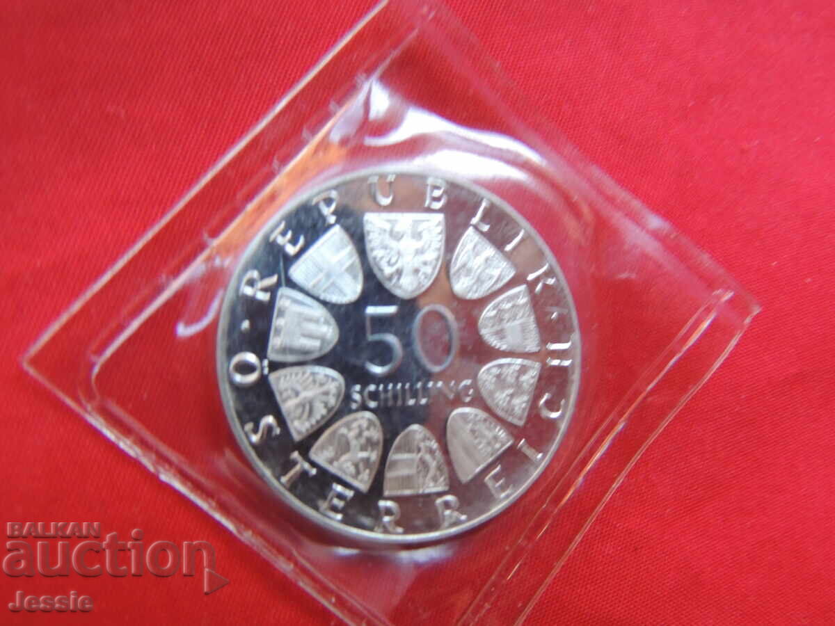50 Șilingi 1974 Austria argint COMPARAȚI ȘI EVALUAȚI! 50 Șilingi 1974 Austria argint COMPARAȚI ȘI EVALUAȚI!