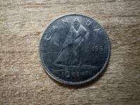 Канада - 10 цента (1968) - Никел