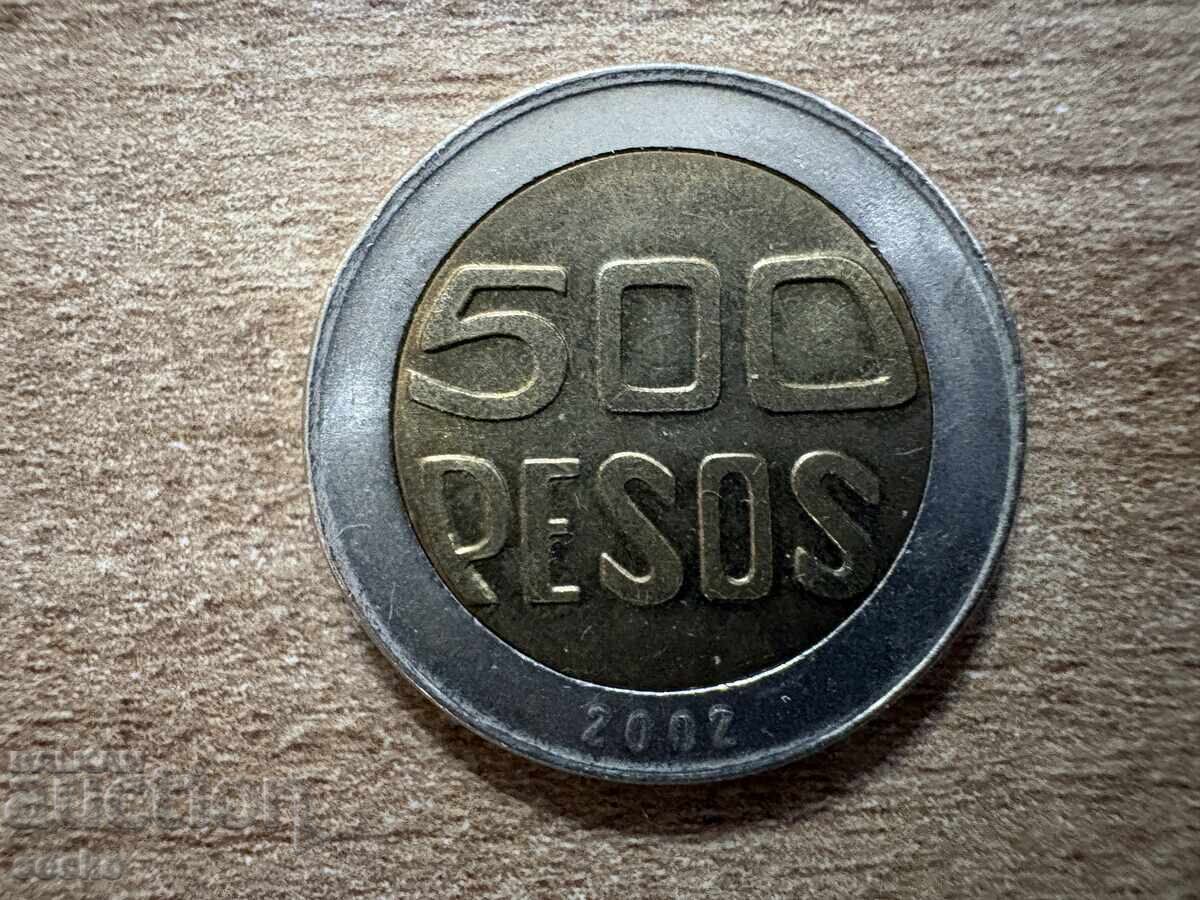 Κολομβία - 500 πέσος (2002)