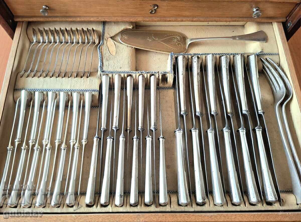 Delivery of Silver cutlery, Austria, 1920s, 7898 g Delivery of Silver cutlery, Austria, 1920s, 7898 g