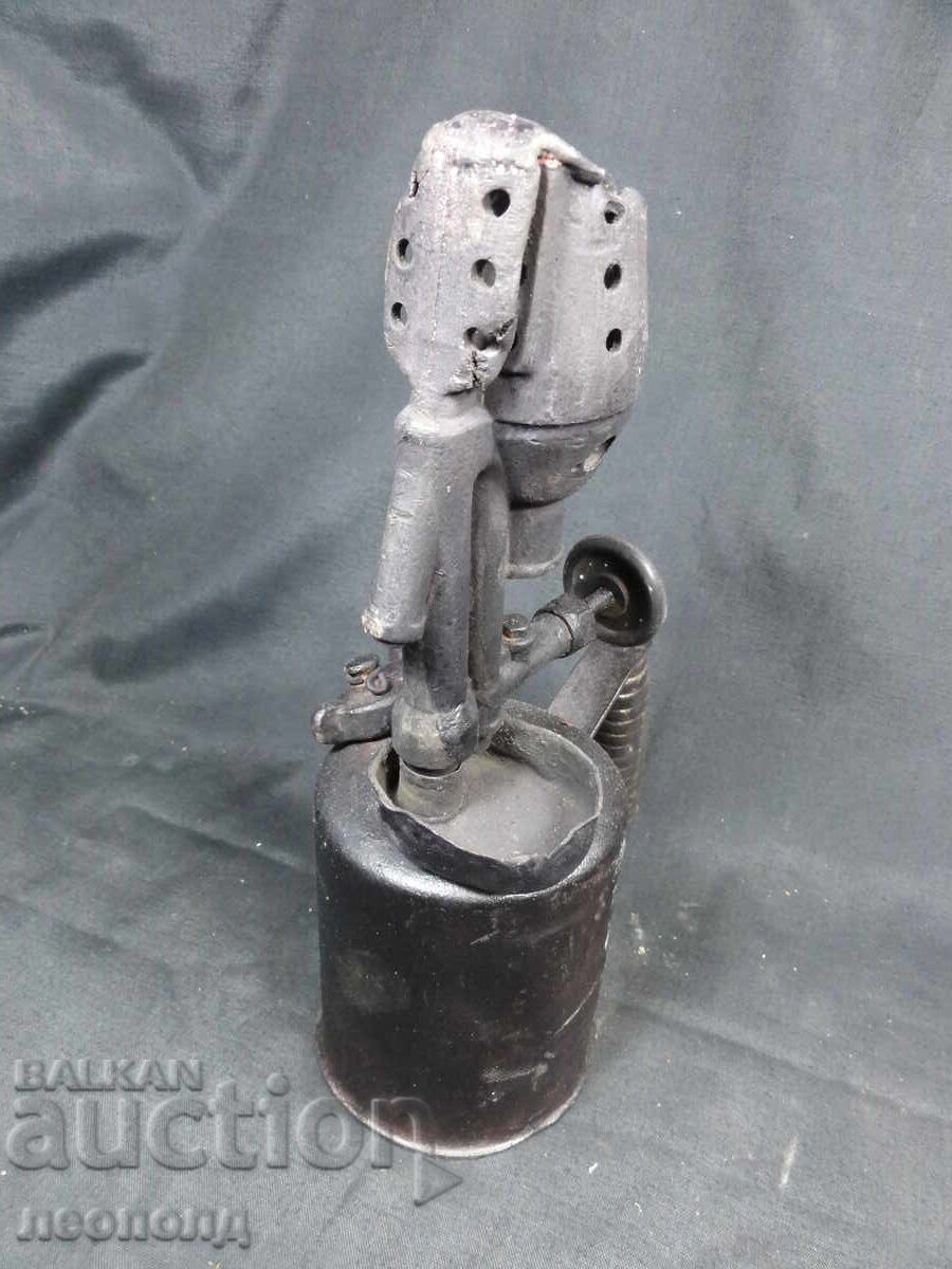 Licitație BZTS VECHE RETRO LAMPĂ DE BENZINĂ CU ARZĂTOR