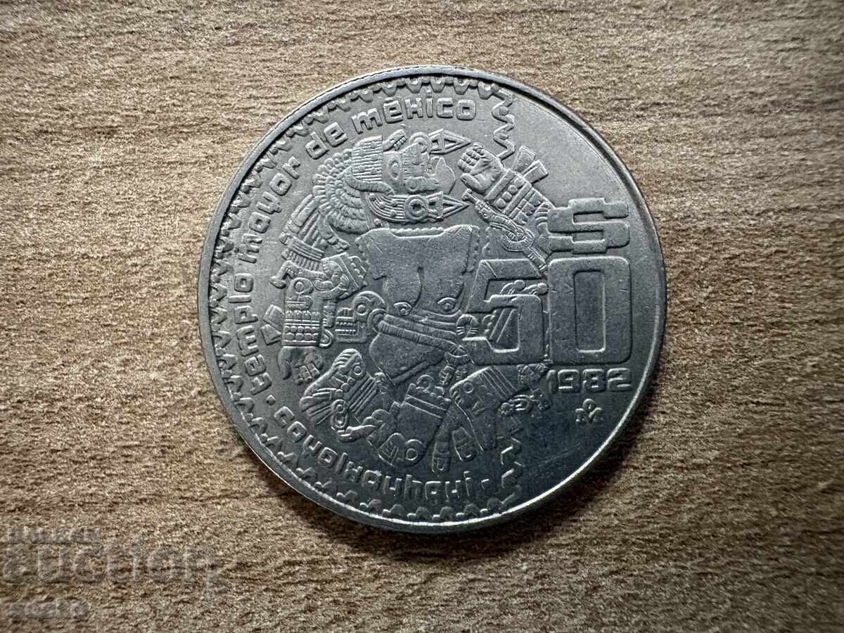 Mexic - 50 de pesos (1982) Mexic - 50 de pesos (1982)