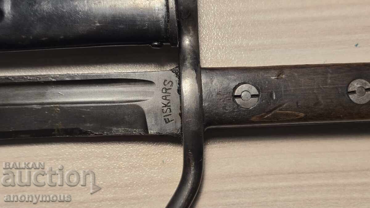 Auction Bayonet, knife, and scabbard for Finnish Mosin-Nagant m1928 Auction Bayonet, knife, and scabbard for Finnish Mosin-Nagant m1928