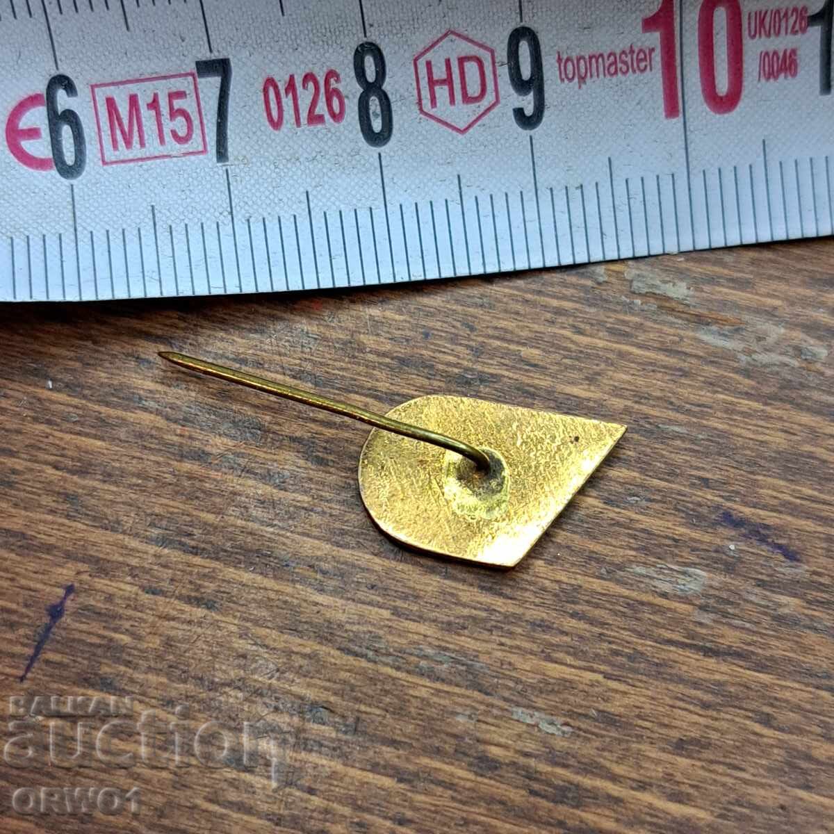 Levski Kyustendil παλαιό σήμα σμάλτο ποδόσφαιρο με τιμή € 9.00 | 17.60 BGN