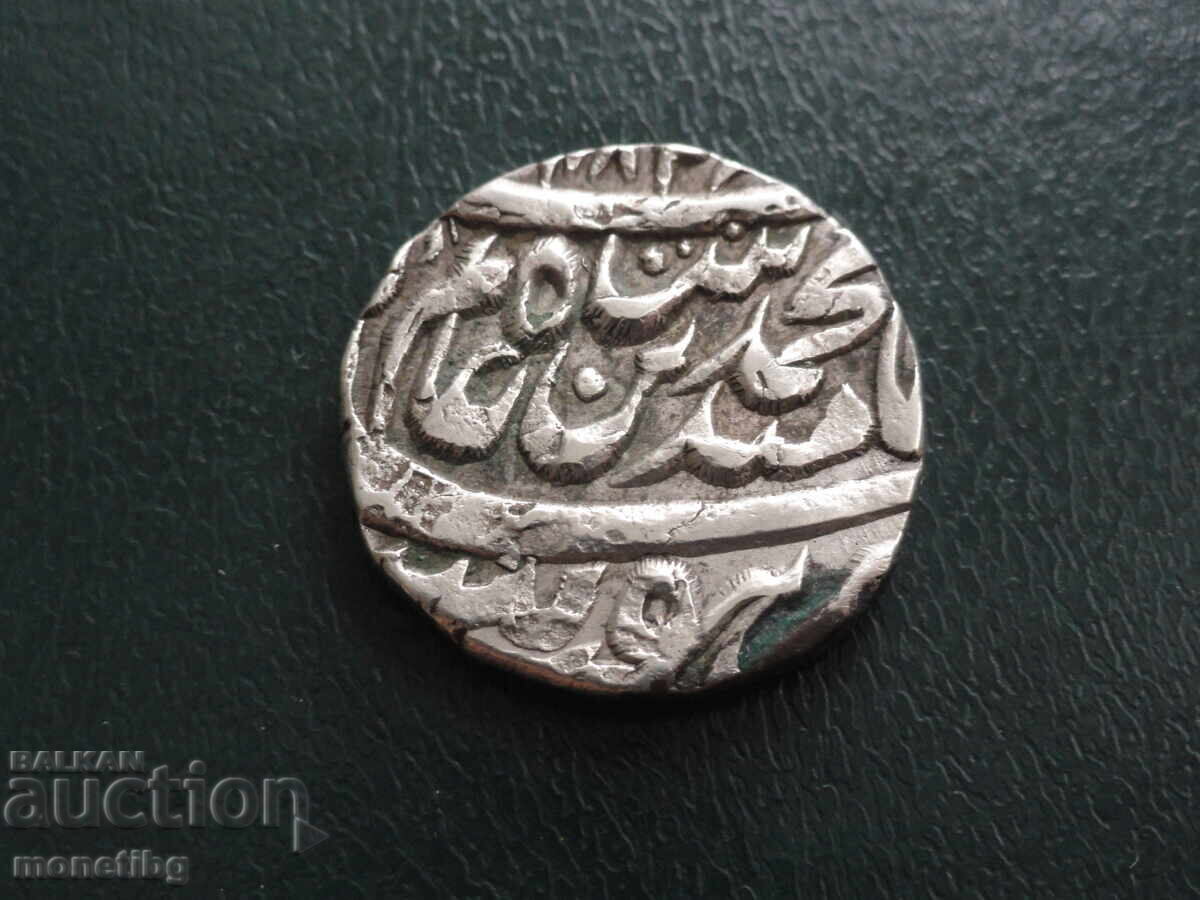 India - Rupie din Imperiul Mogul Ag (1) - 5