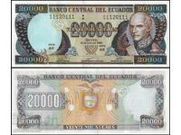 20,000 Sucres 1999, ECUADOR - Banknote UNC