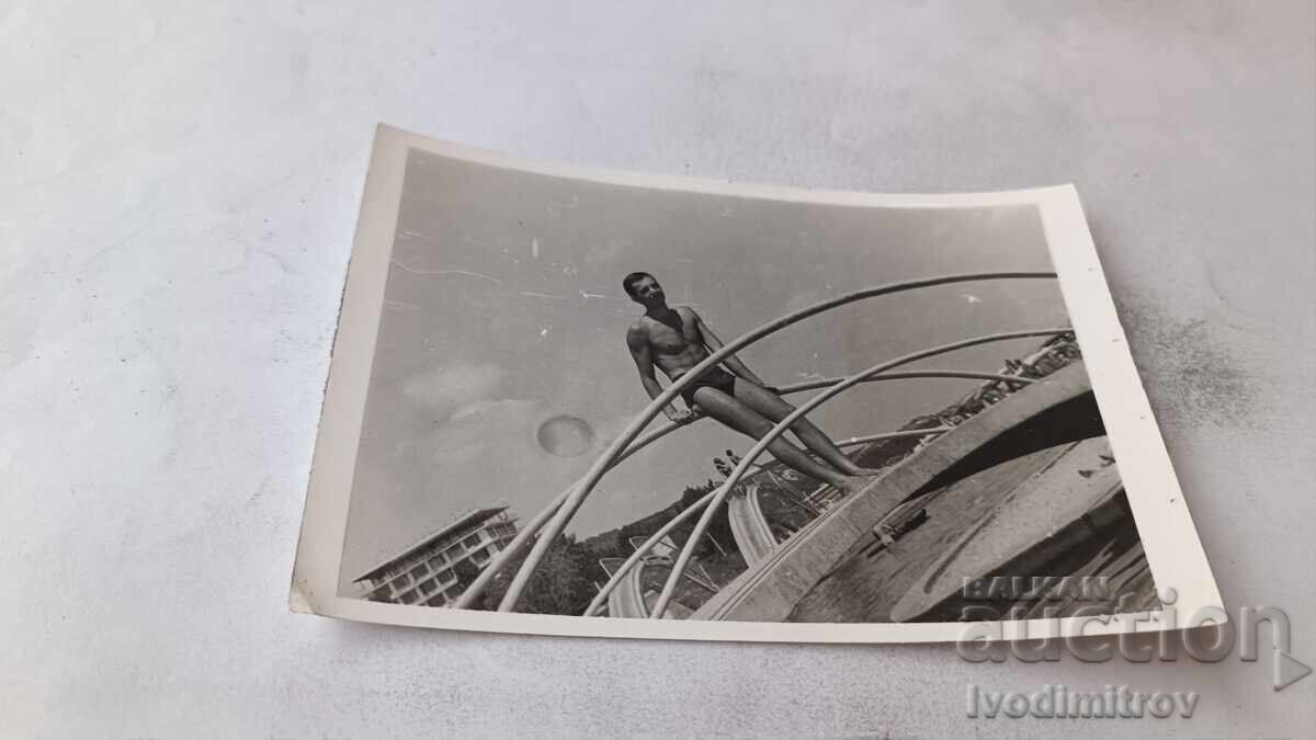 Fotografie Bărbat la piscină
