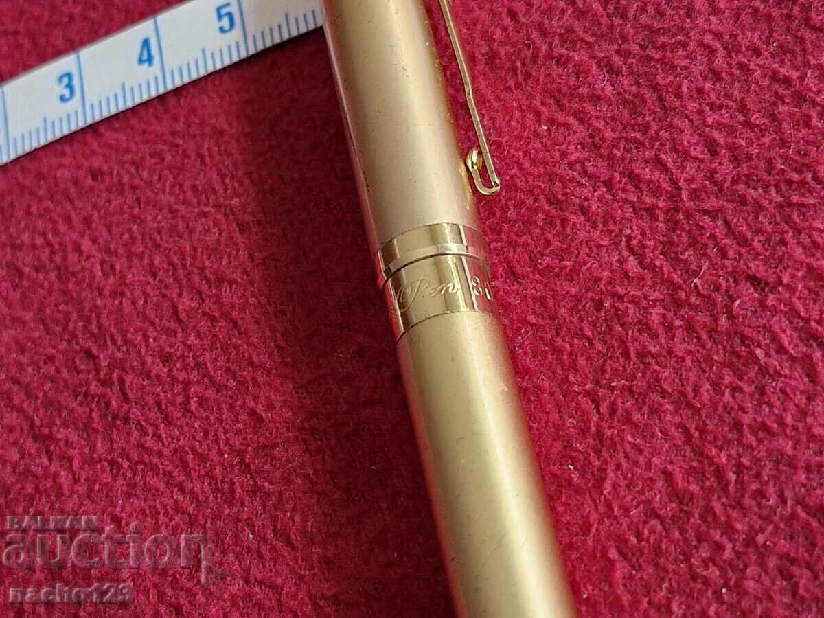 Licitație stilou vechi aurit