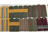 Lot of Old Shoulder Boards—10 Sets