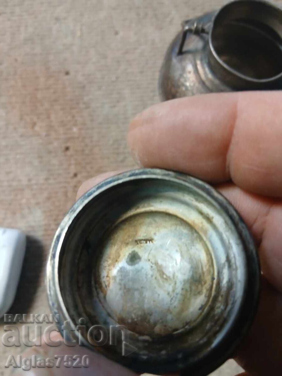 Zaharniță veche argintată - 7