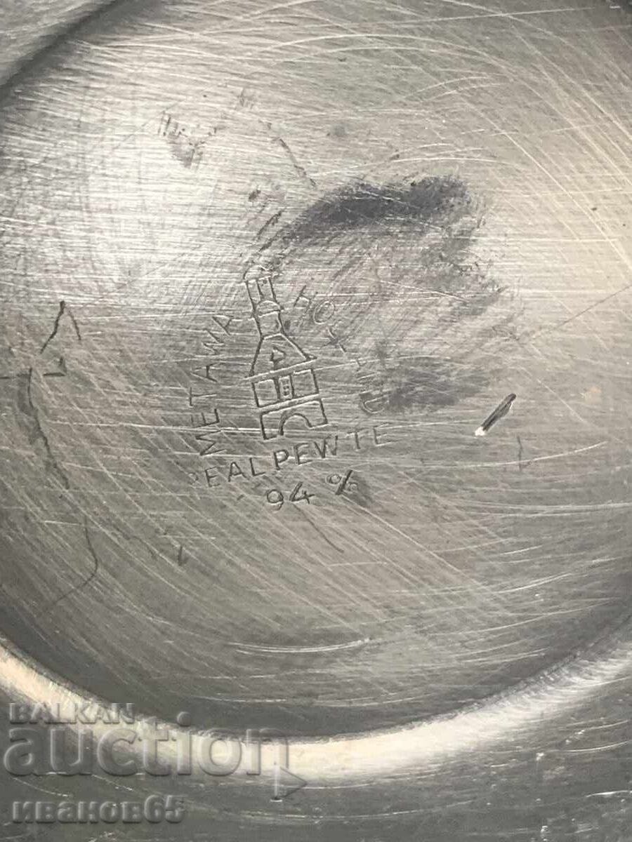 Livrarea Măsură de măsurare 1/2 decilitru Staniu Livrarea Măsură de măsurare 1/2 decilitru Staniu