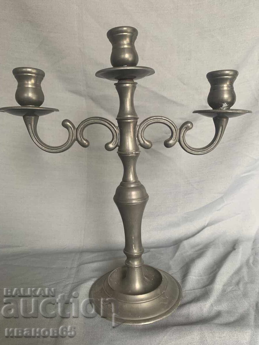 свещник тройка калаен