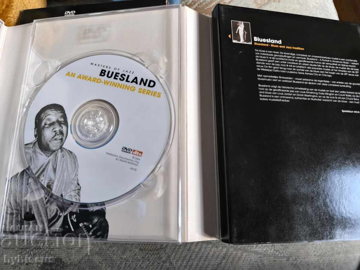 Livrarea Cutie muzicală cu 5 dvd-uri jazz, interpreți jazz celebri, importat