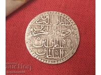 Османска сребърна монета 100 пара Селим III 1203/г.5