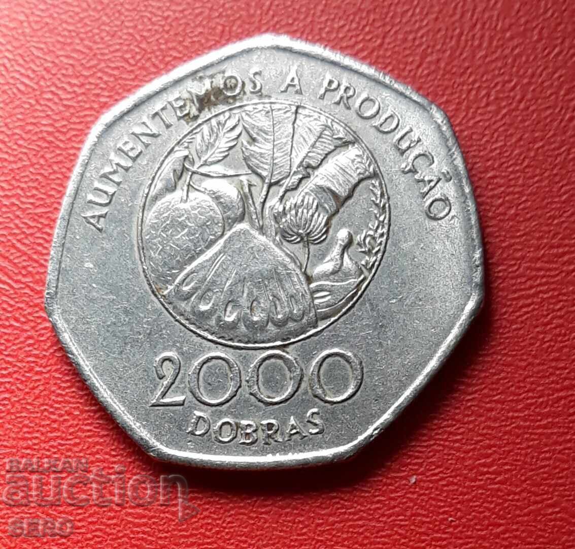 Insulele Sao Tome și Principe-2000 dobras 1997